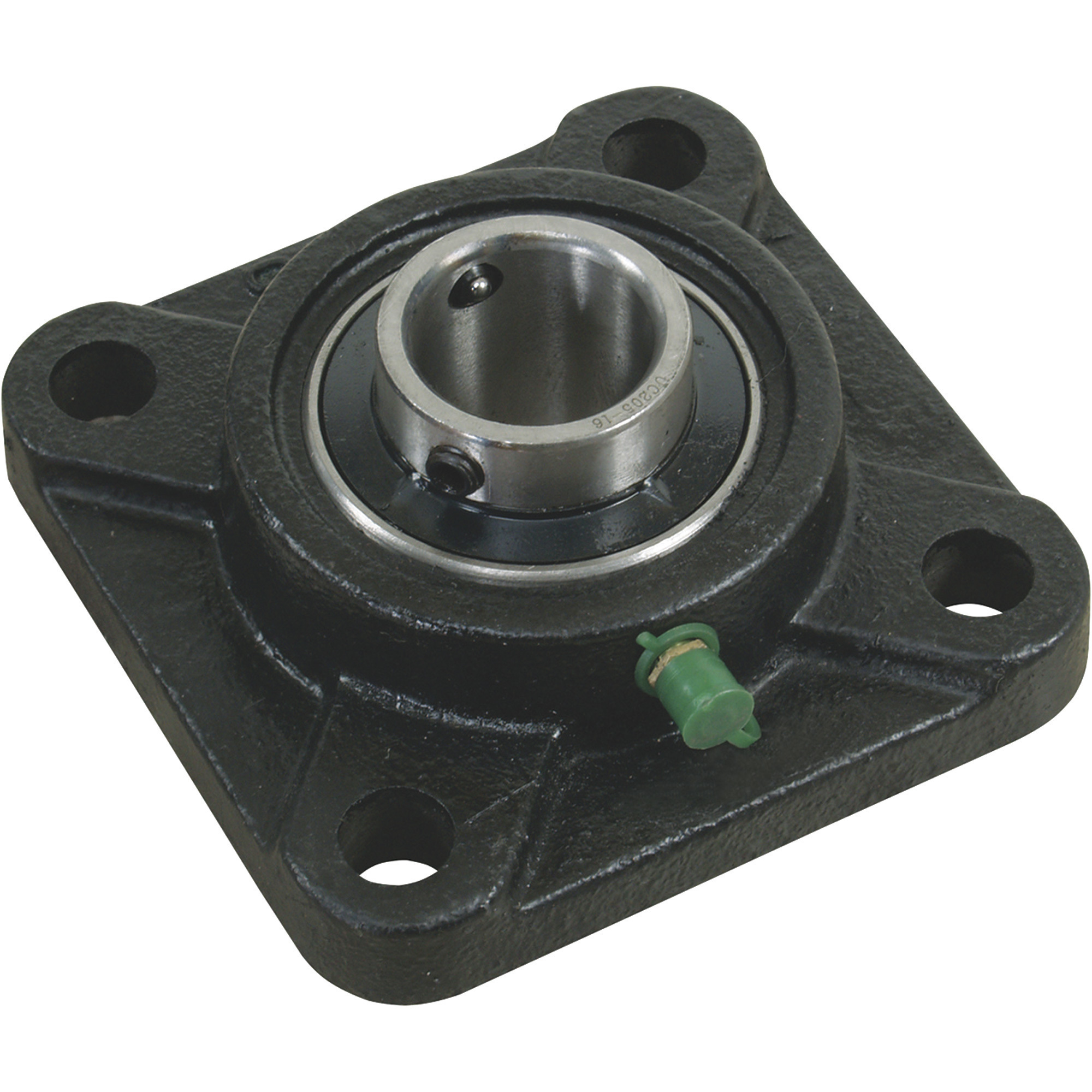 NorTrac Pillow Block Bearing, 4-Bolt Round Mount, 3/4in.